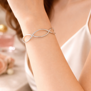 Silver Orbit Bracelet