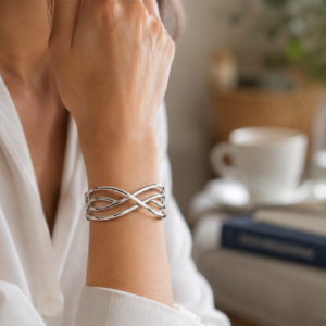 Bold Silver Grande Kada