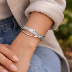 Layered Silver Glow